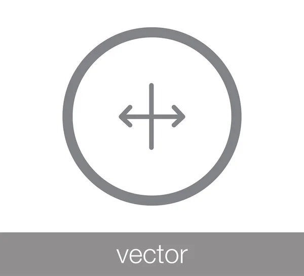 Interface de computador ícone simples — Vetor de Stock