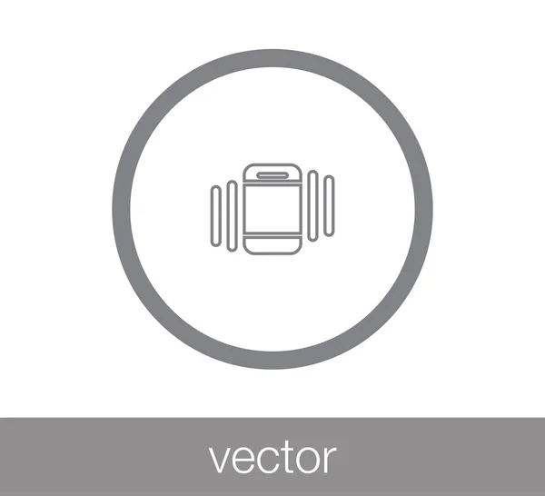 Icono del teléfono móvil. — Vector de stock