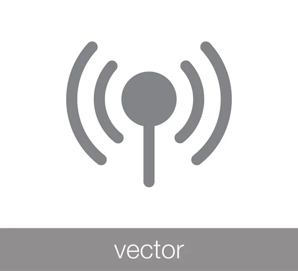 WiFi pictogram. Pictogram voor draadloze. — Stockvector