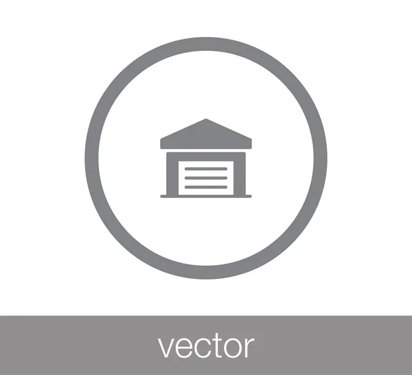 Icono del almacén — Vector de stock