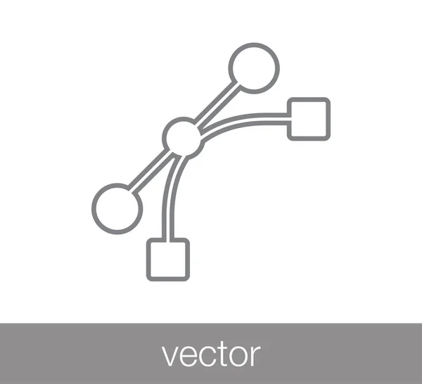 Icona simbolo vettoriale — Vettoriale Stock
