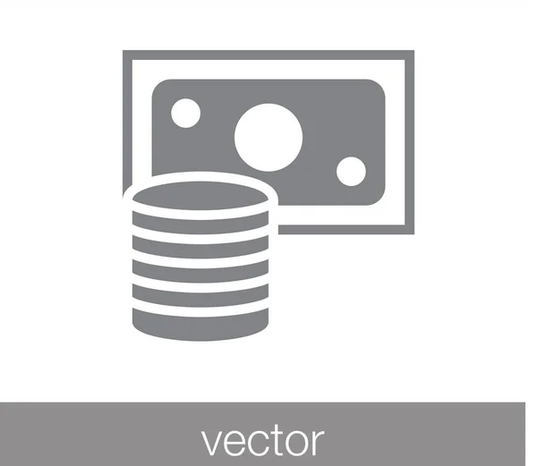 Money sign icon. — Stock Vector