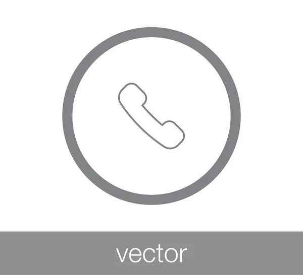 Phone call icon. — Stock Vector