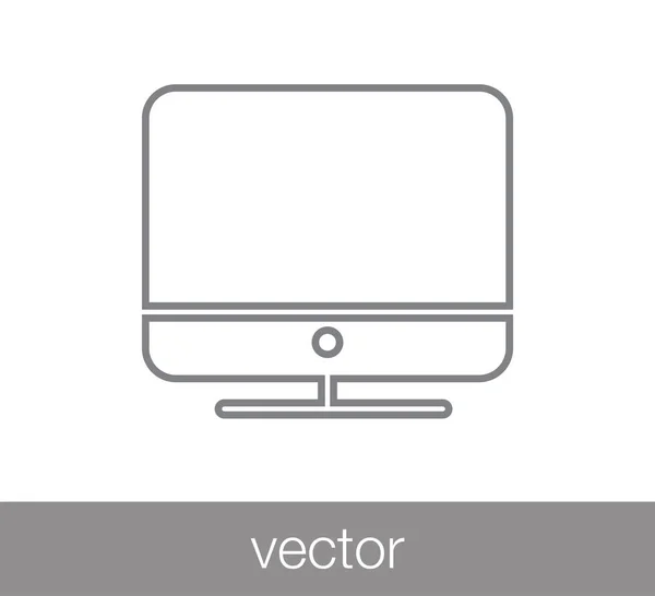 Display icon  illustration — Stock Vector