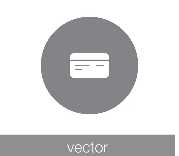 Значок кредитной карты. — стоковый вектор