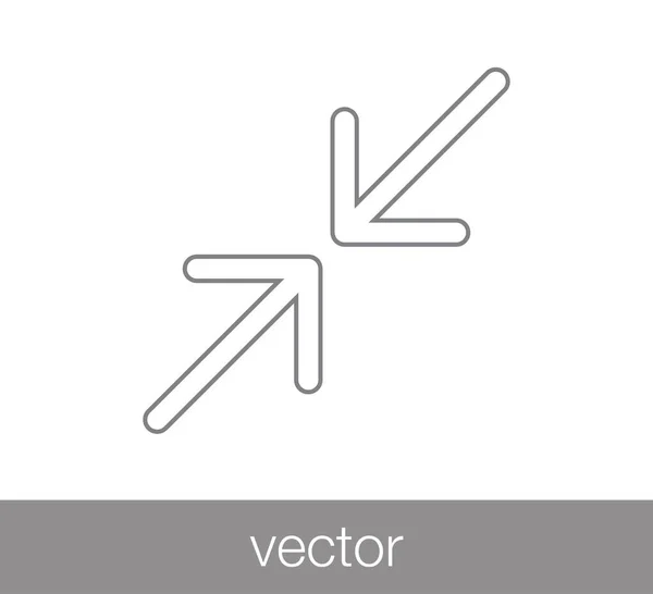 Schaal gereedschappictogram — Stockvector