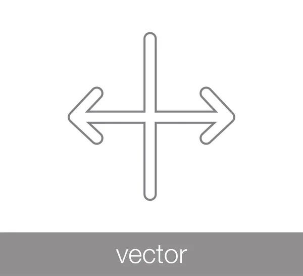 Web-Symbol scrollen. — Stockvektor