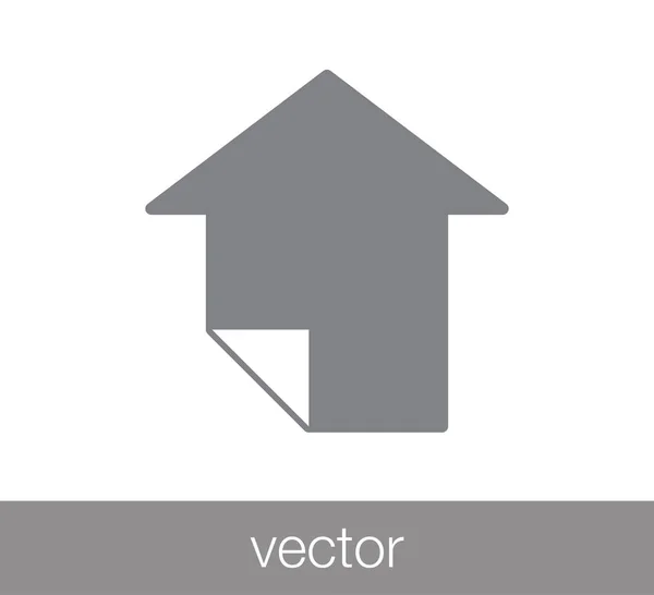 Töltsd fel a lapos ikon. — Stock Vector