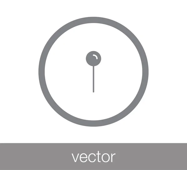 Carte icône pin — Image vectorielle