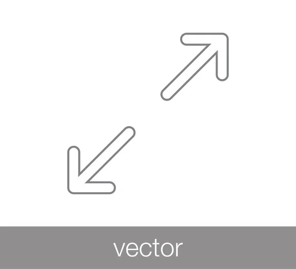 Icono de herramienta de escala — Vector de stock