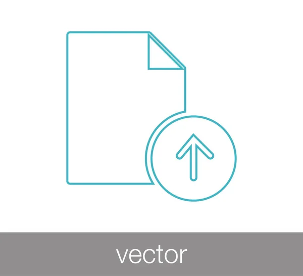 Diseño de icono de archivo — Vector de stock