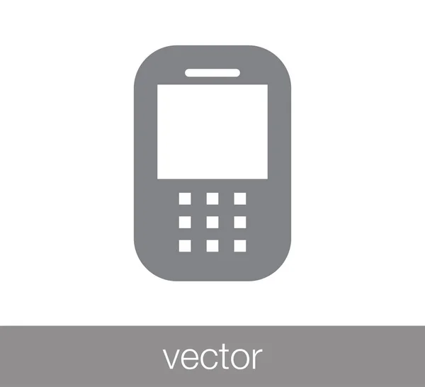 Mobiltelefon ikon. — Stock Vector