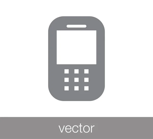 Icono del teléfono móvil. — Vector de stock