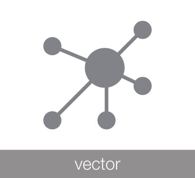 Hiyerarşi simgesi. Ağ simgesini.