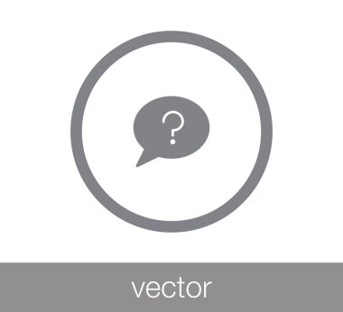 Sohbet simgesi. Yorum simgesi. 