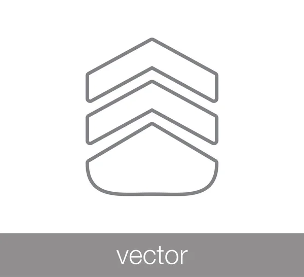 Badge icon. Trophy icon. — Stock Vector