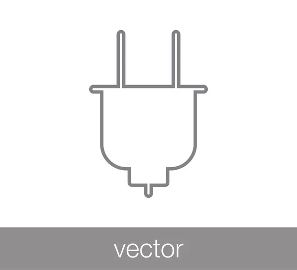 Csatlakoztassa a lapos ikon — Stock Vector