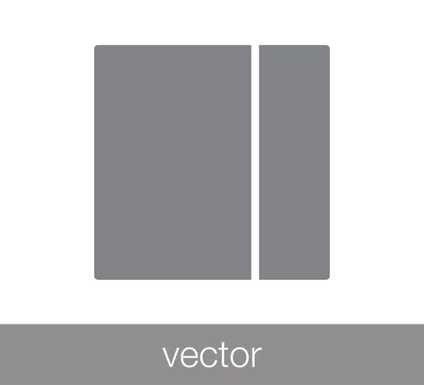 Ikona rozvržení snímku — Stockový vektor