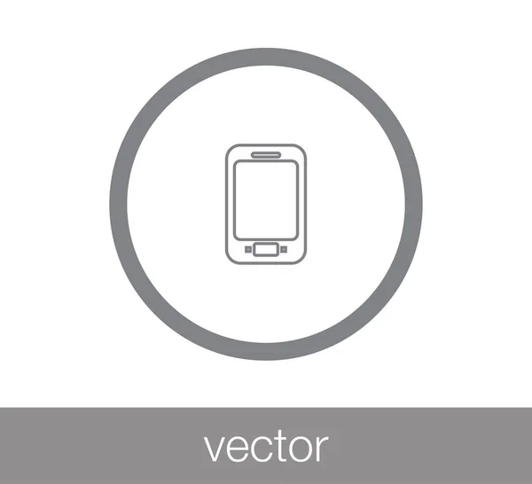 Icono del teléfono móvil. — Vector de stock