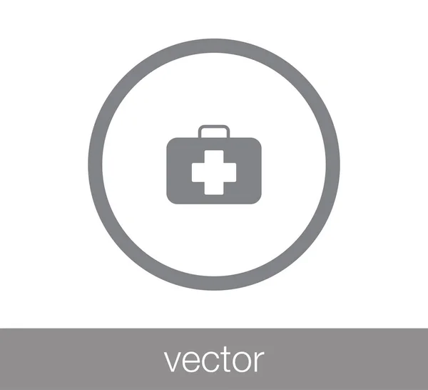 Значок аптечки — стоковый вектор