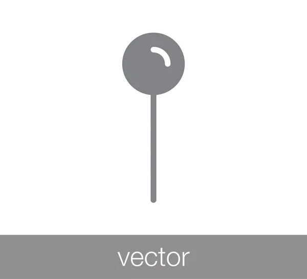 Mapa pin icono — Vector de stock