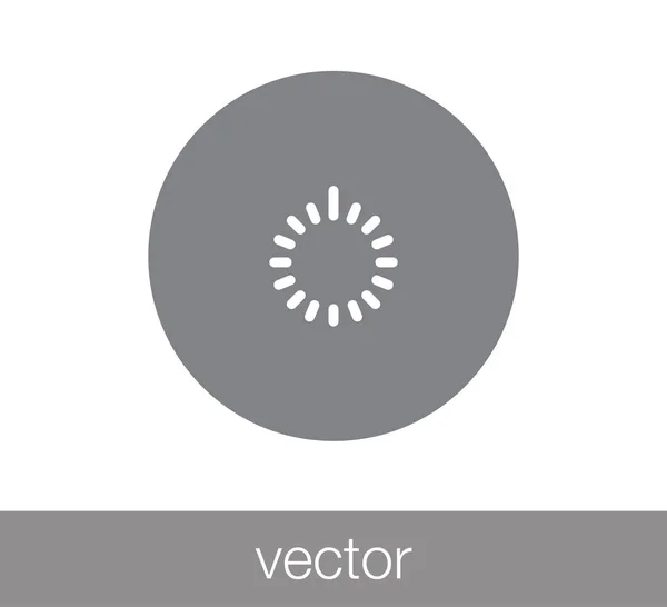 Icono del cargador web . — Vector de stock