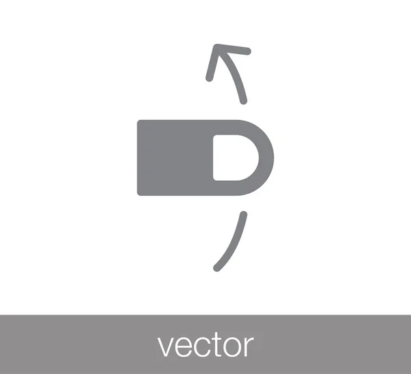 Toca el icono del gesto — Vector de stock