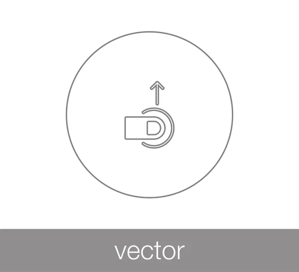 Toca el icono del gesto — Vector de stock