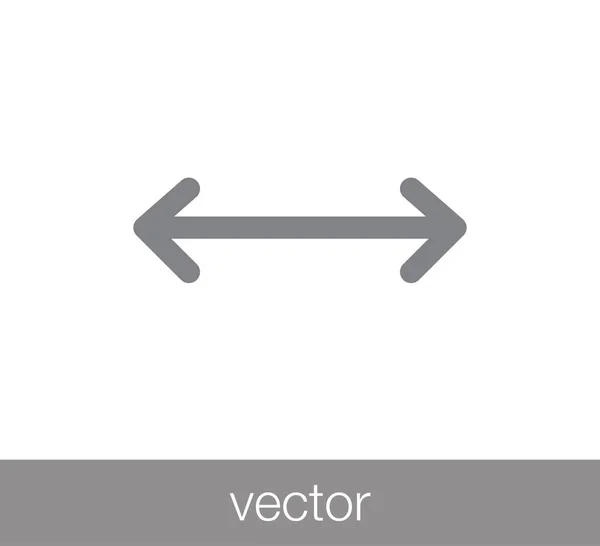 Ícone de ferramenta de escala — Vetor de Stock