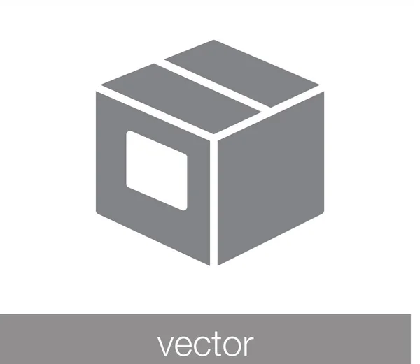 Icono de caja de carga — Archivo Imágenes Vectoriales