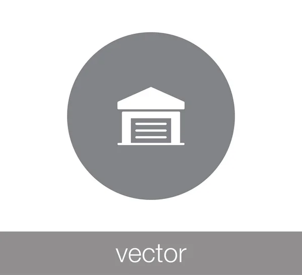 Icono del almacén — Vector de stock