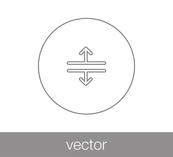 Desplazarse icono web . — Archivo Imágenes Vectoriales