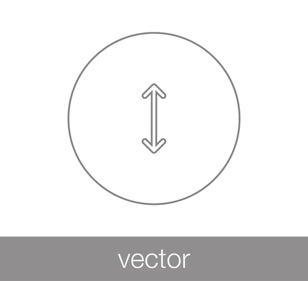 Ícone da web de rolagem . —  Vetores de Stock