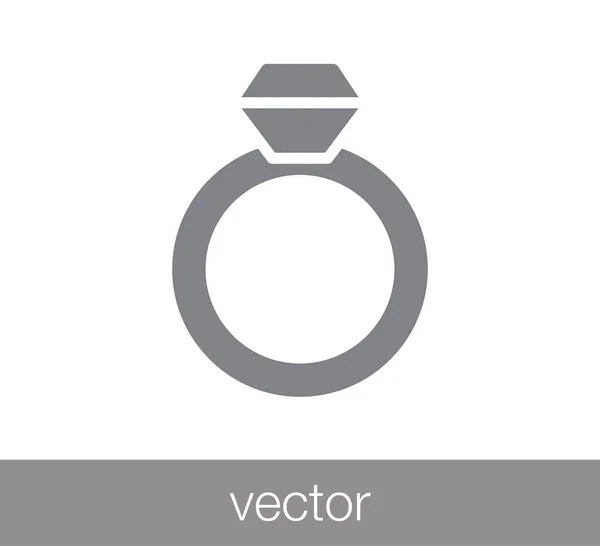 Ring icon illustration. — Stock Vector