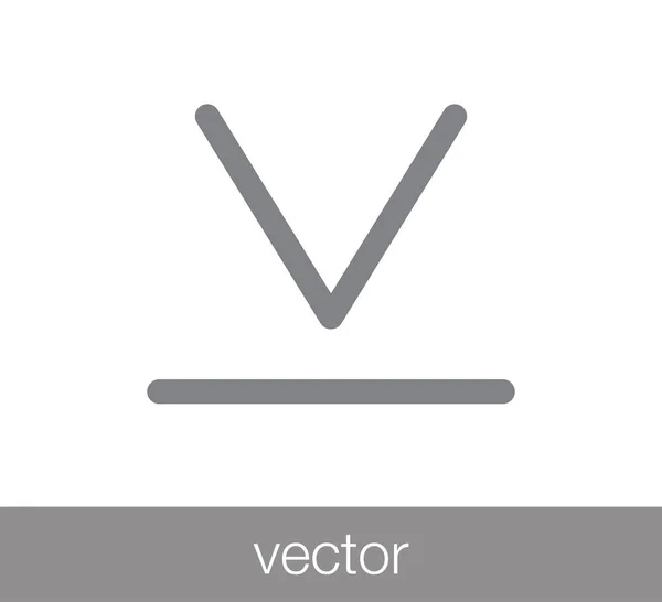 Descargar icono simple — Vector de stock