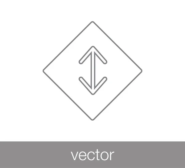 Transferir icono plano . — Vector de stock