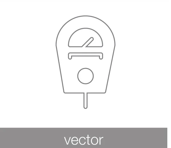 Máquina de ticket de estacionamiento . — Archivo Imágenes Vectoriales