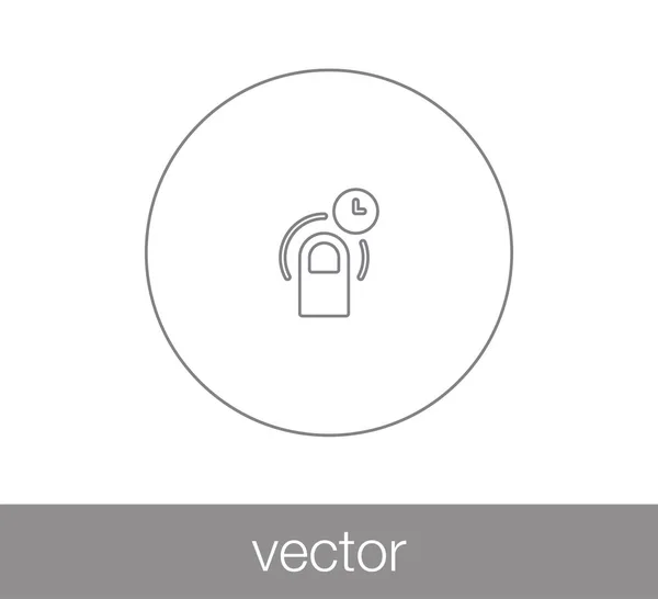 Touch gebaar-pictogram — Stockvector