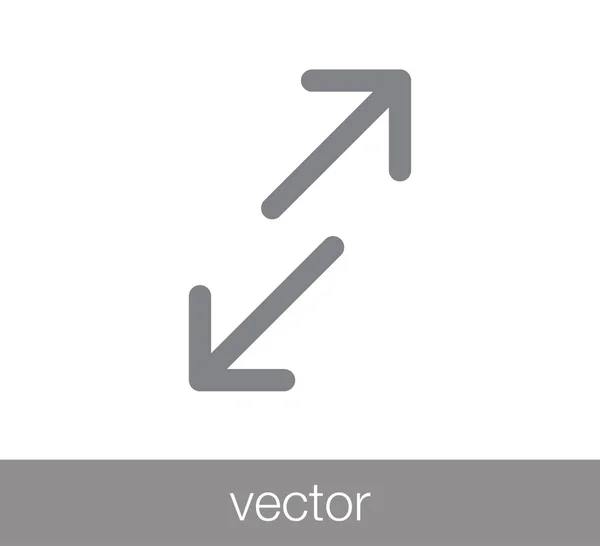 Överföra flat ikonen. — Stock vektor