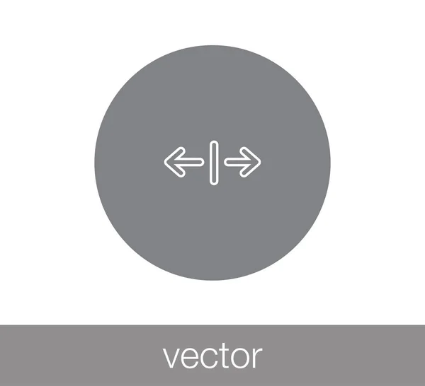 Icono de diseño ilustración — Vector de stock