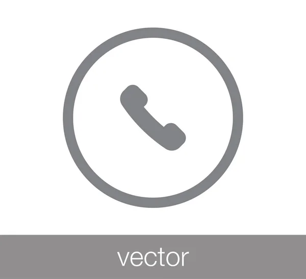 Icono de llamada telefónica . — Vector de stock