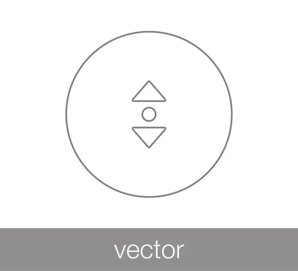 Web-Symbol scrollen. — Stockvektor