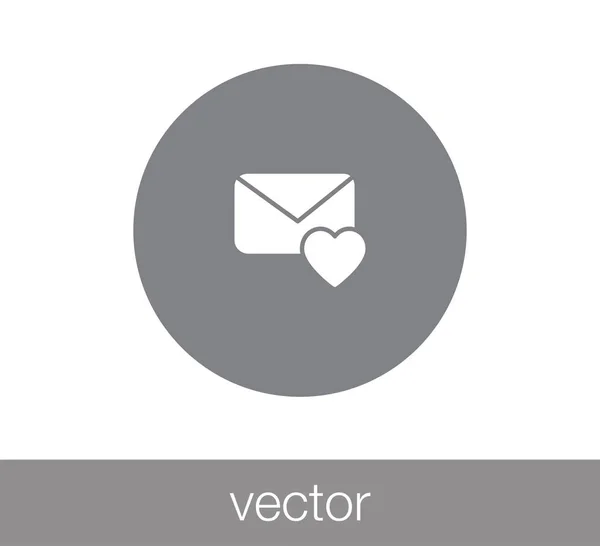 E-Mail einfaches Symbol — Stockvektor