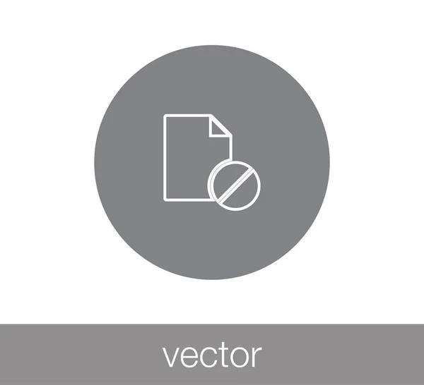 Web documentpictogram. — Stockvector