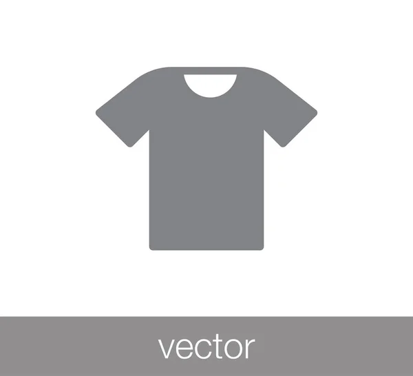 T-shirt ícone simples — Vetor de Stock