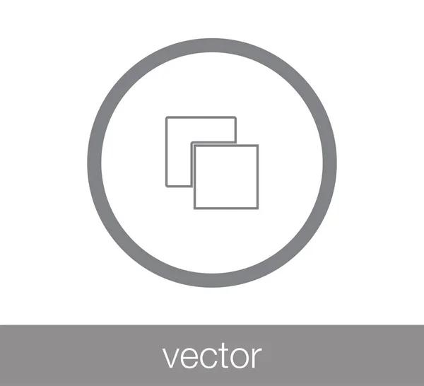 Illustration zur Design-Ikone — Stockvektor