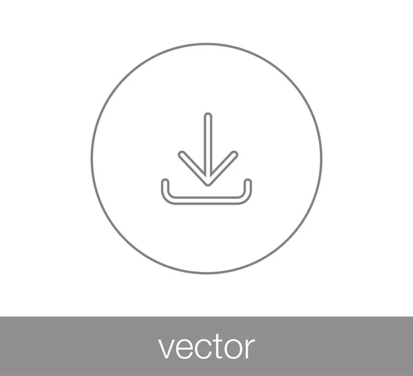 Скачать простой значок — стоковый вектор