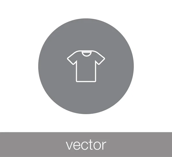 T-shirt ícone simples — Vetor de Stock
