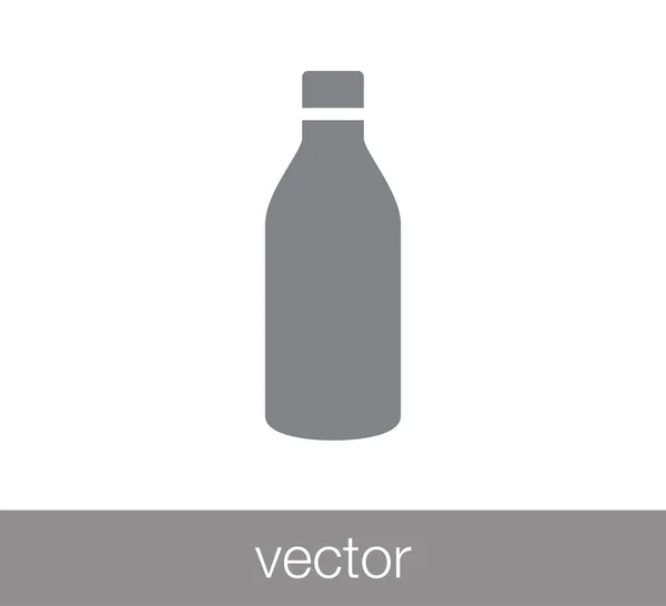 Projekt butelka ikona — Wektor stockowy