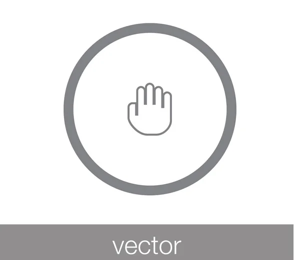 Touch gesture icon — Stock Vector